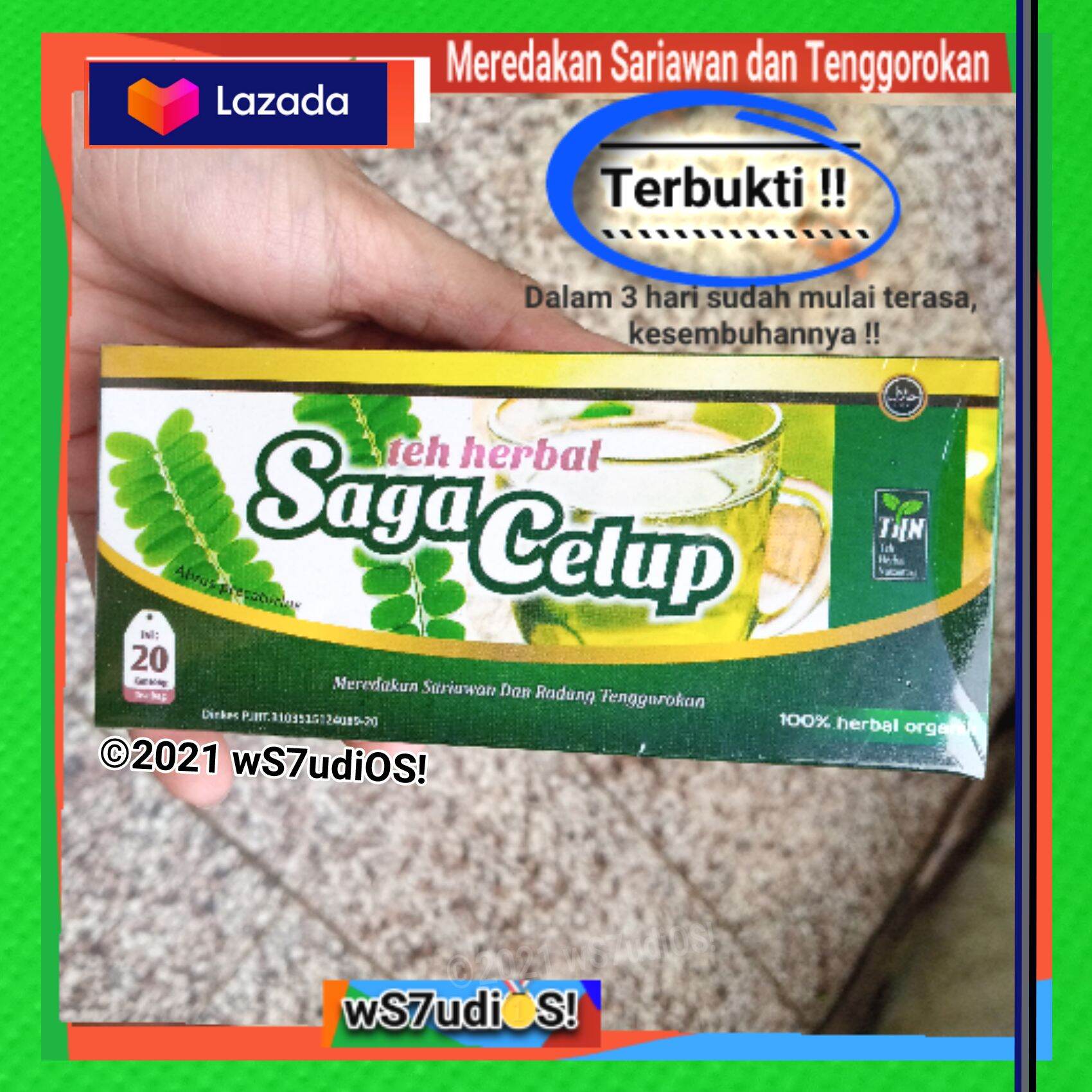 Teh Daun Saga Tea Saga Celup Pereda Menghilangkn Batuk Ringan Gatal Tenggorokan Sariawan Panas Dalam Lazada Indonesia