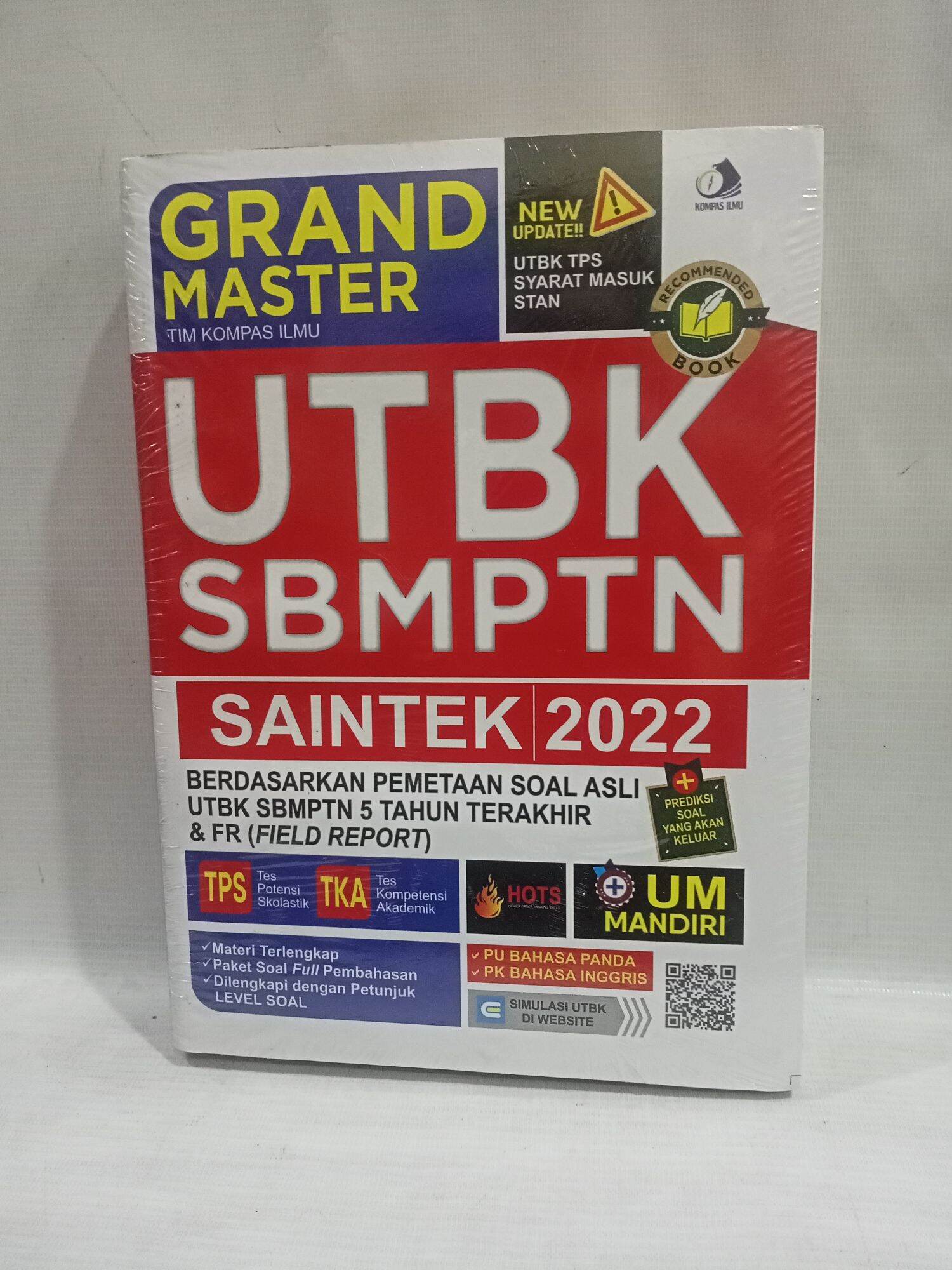 Buku Terbaru Soal Soal Utbk Sbmptn Saintek 2022 Lazada Indonesia