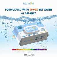MAMIKO Wet Tissue Pure Water Baby Wipes 80s | Antibacterial Baby Wipes 80s | Tisu Basah Bayi