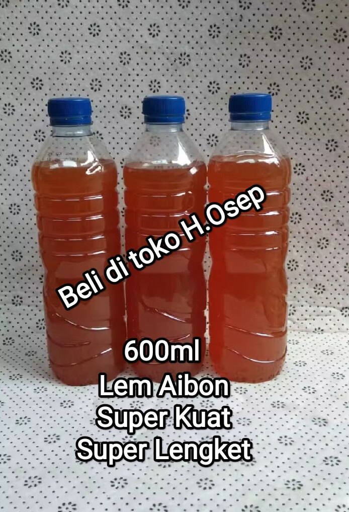 Lem Aibon / Super Lengket / Lem Kuning / Kemasan 600ml / Perekat Sandal Sepatu DLL