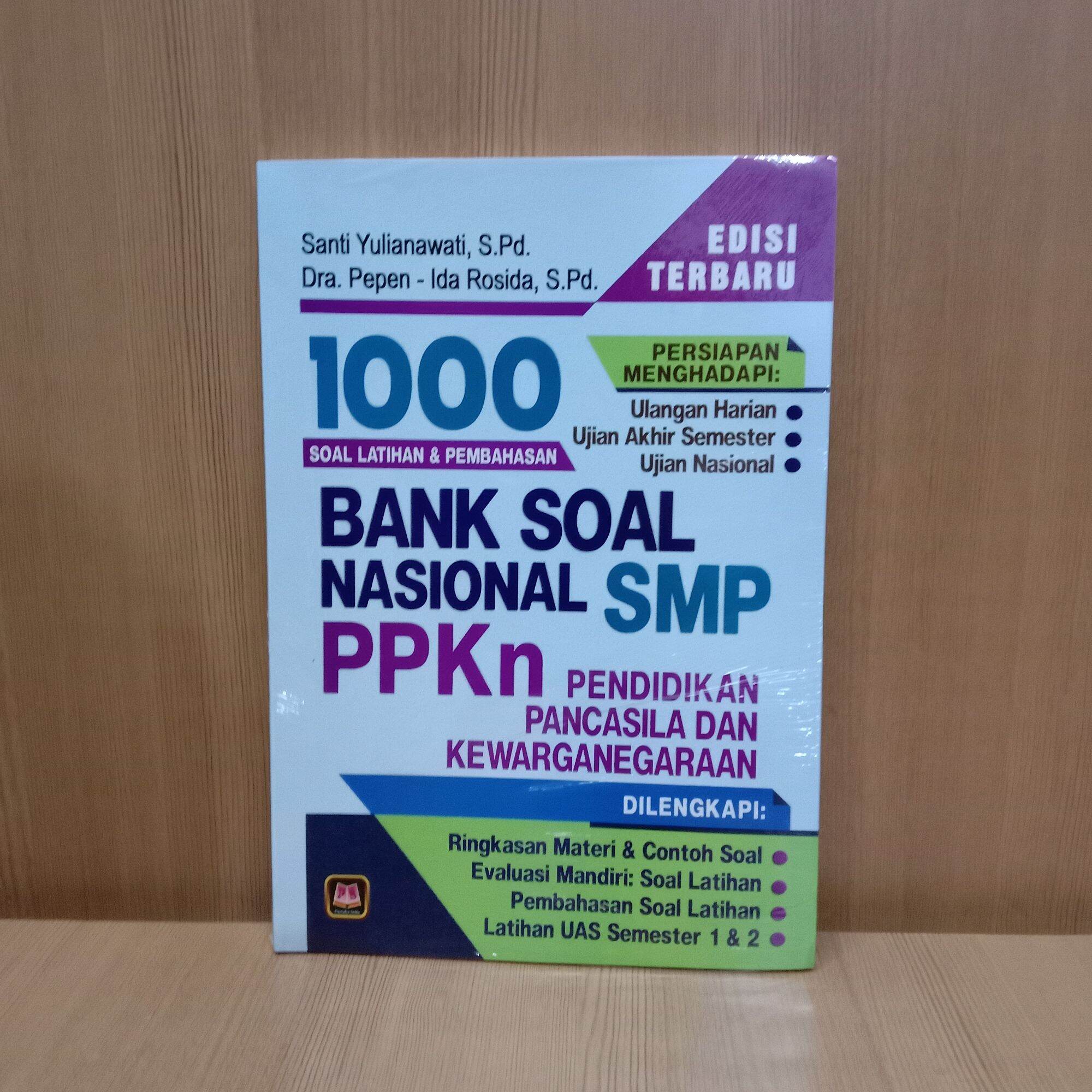 Buku 1000 Bank Soal Latihan Dan Pembahasan Bank Soal Nasional PPKN SMP ...