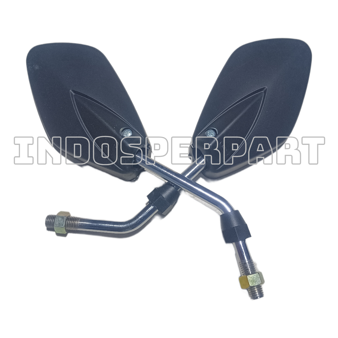 Spion MPX Drat 14 Model Shogun SP Tangkai Panjang Gagang crom Bisa Untuk Honda Harga 26,000 rupiah*Gratis Ongkir