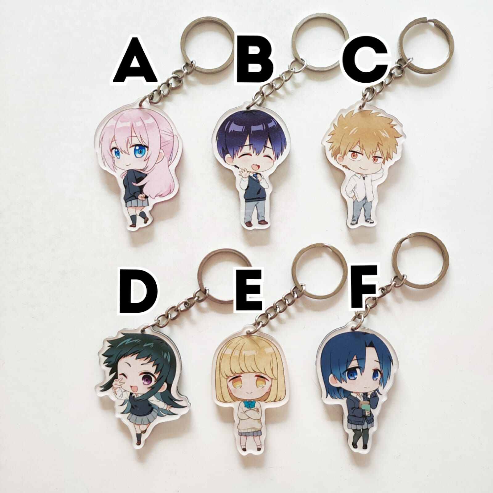 Death Note Anime Keychains (Set of 5) - The Quirky Quest-demhanvico.com.vn