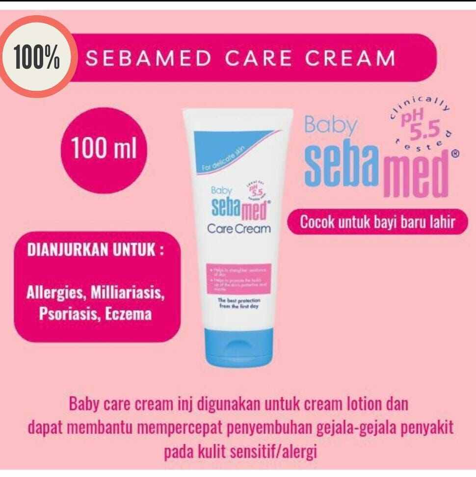 SEBAMED BABY CARE CREAM LOTION (100 ML) LOTION BAYI LOTION