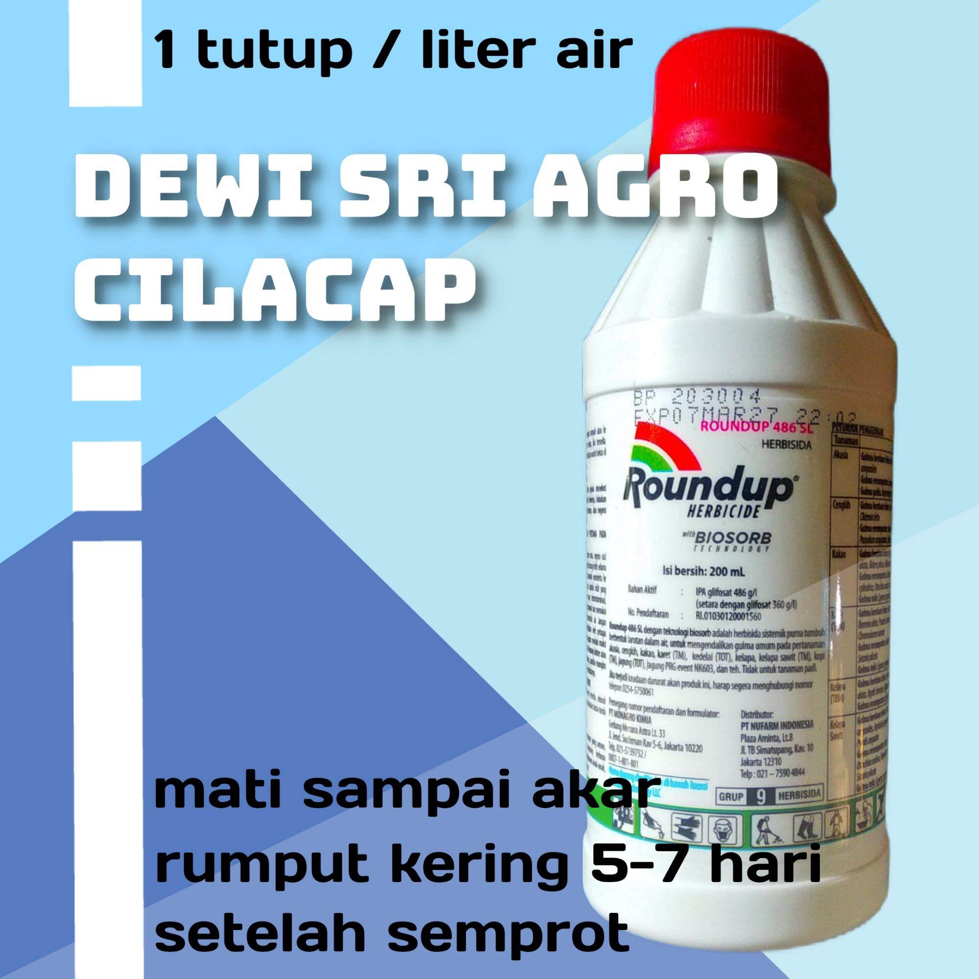 Roundup max label