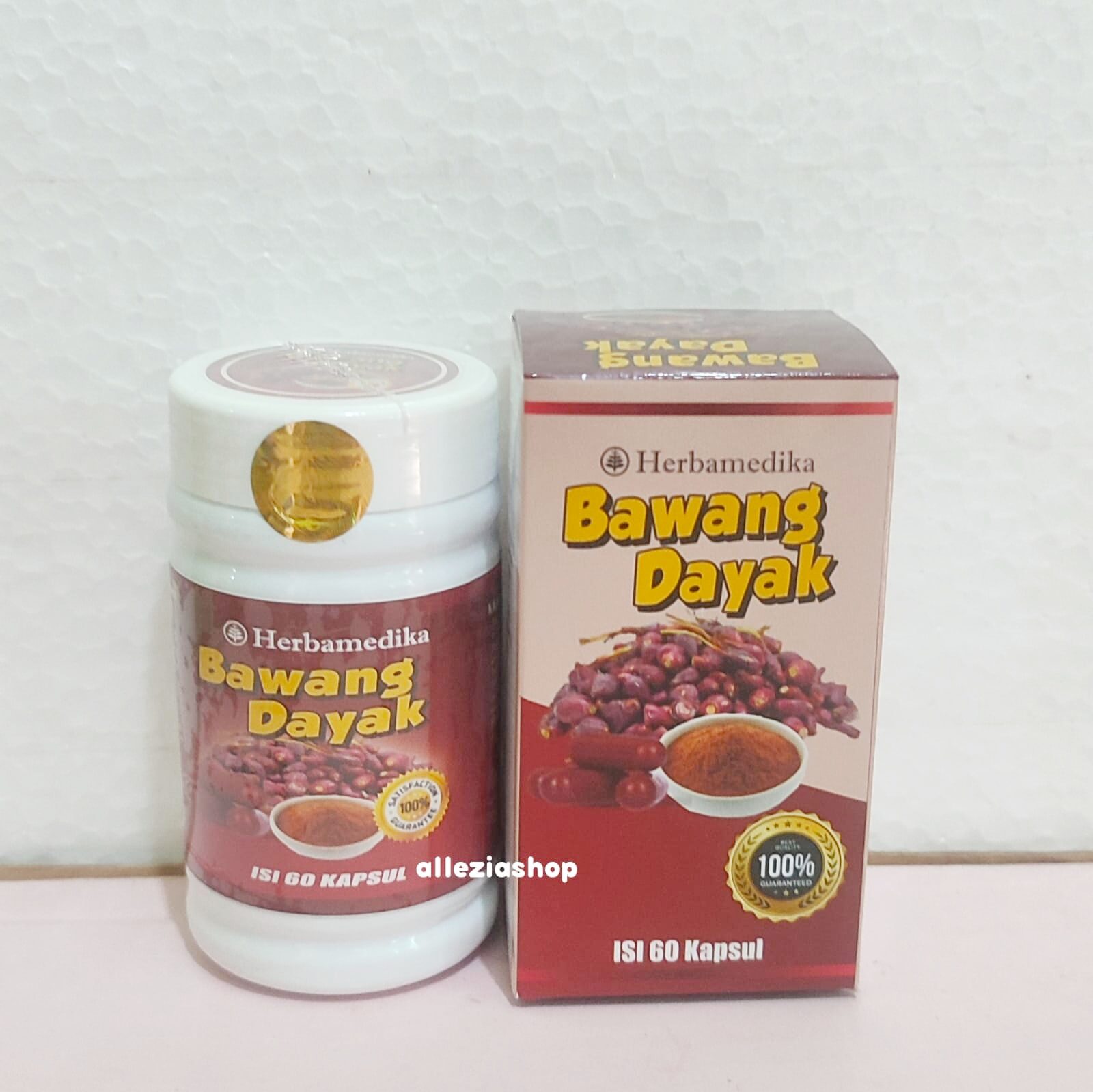 Herbamedika Kapsul Bawang Dayak Isi Kapsul Lazada Indonesia