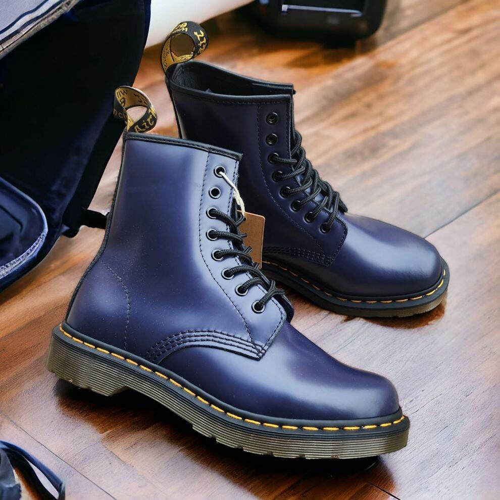 Martens 1460 Navy Blue Dr Martens Navy Smooth Martens 1460 Smooth