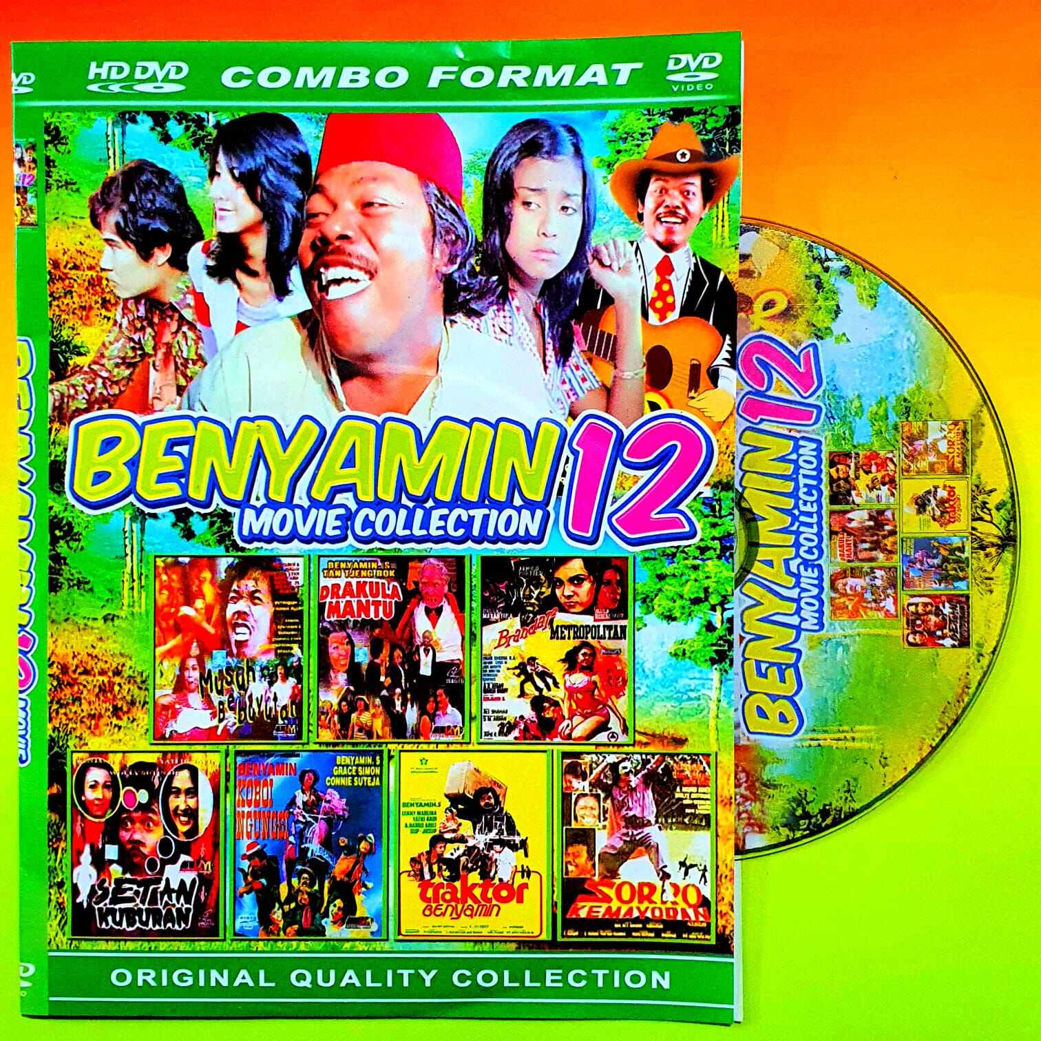 KASET DVD KOLEKSI FILM BENYAMIN LENGKAP-KASET DVD FILM LAWAS KOMEDI