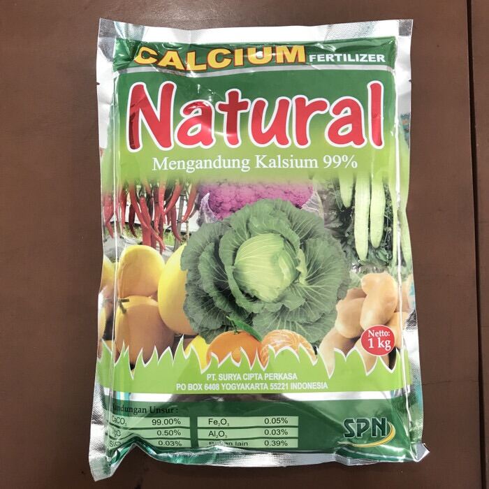 Pupuk Calcium Kalsium Fertilizer Natural Kg Lazada Indonesia