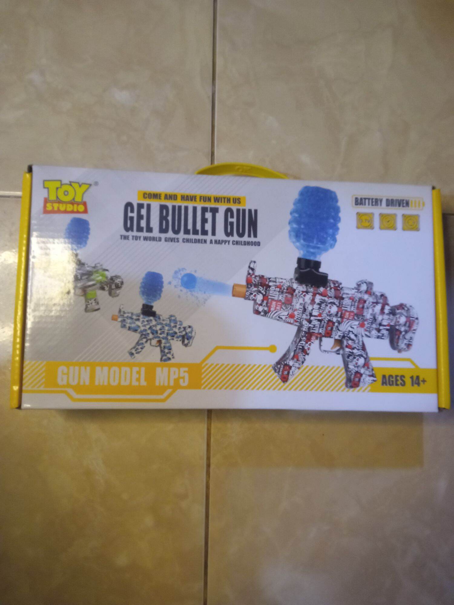 Cheap Gel Bullet Gun Mp5 Blaster Toy Gun Harga 179,000 rupiah*Gratis Ongkir