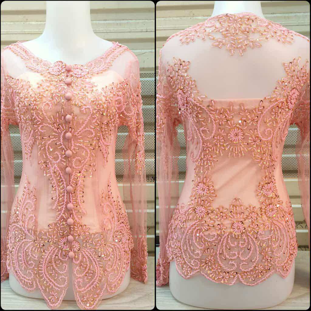 Sabrina Tile wisuda Kebaya Top, Full of Sequins | | Modern Women's Kebaya | | Kebaya for Formal Events