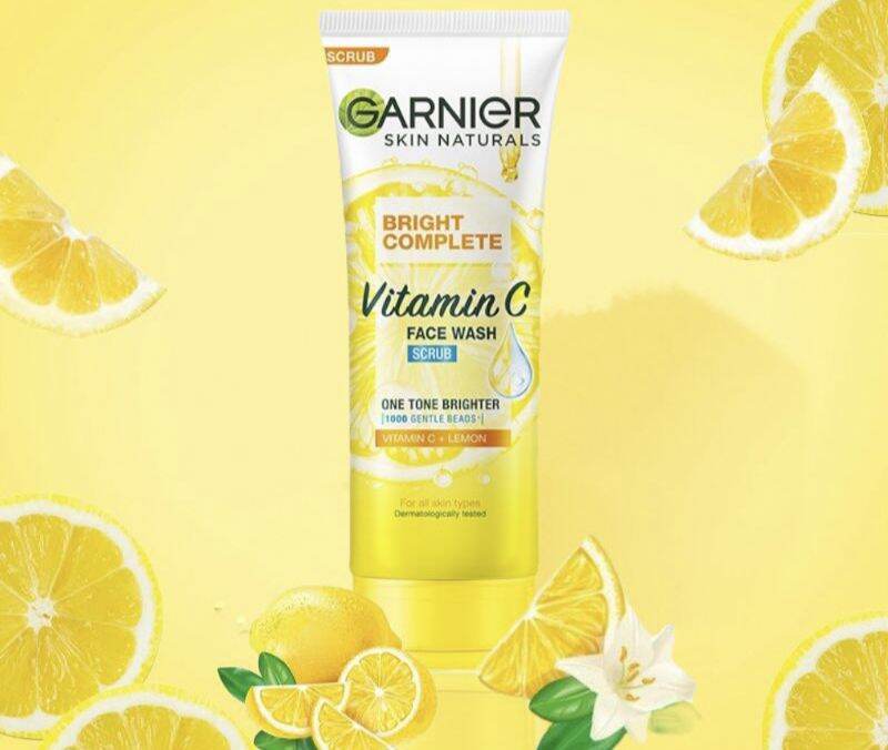 Garnier Bright Complete Vitamin C Foam Scrub Whip Foam 50ml