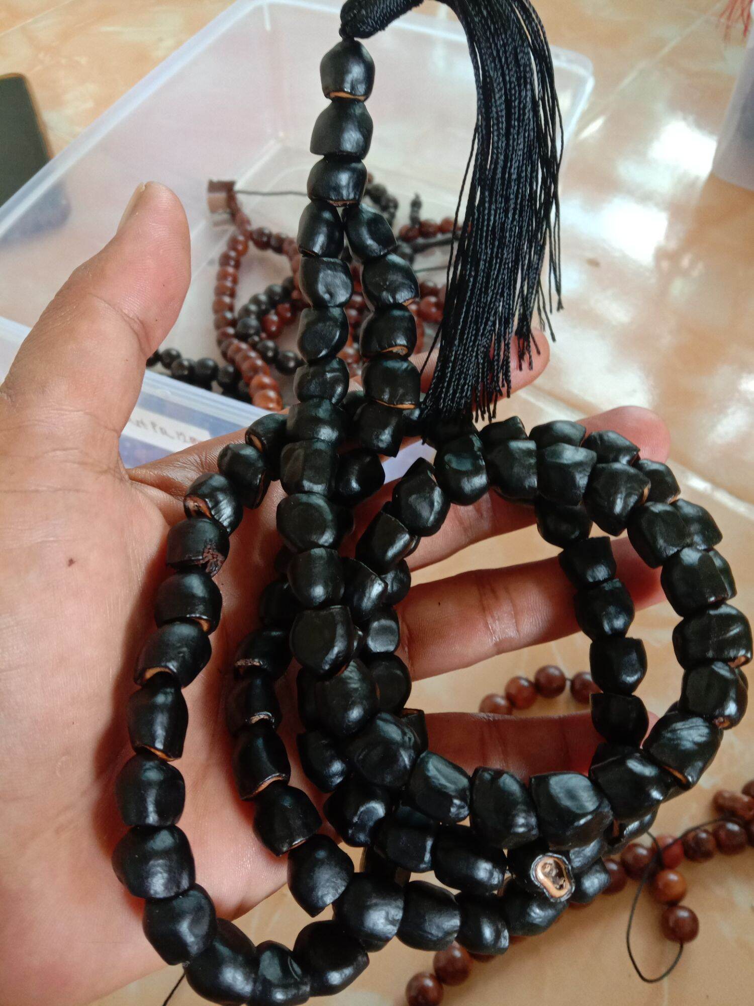 Tasbih 99 Butir Biji Pisang Pidak Sunan Bonang Asli Original Lazada Indonesia 8119