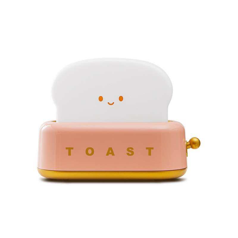 Lampu Tidur Toast - Lampu LED Lampu Meja Belajar Tanpa Kabel