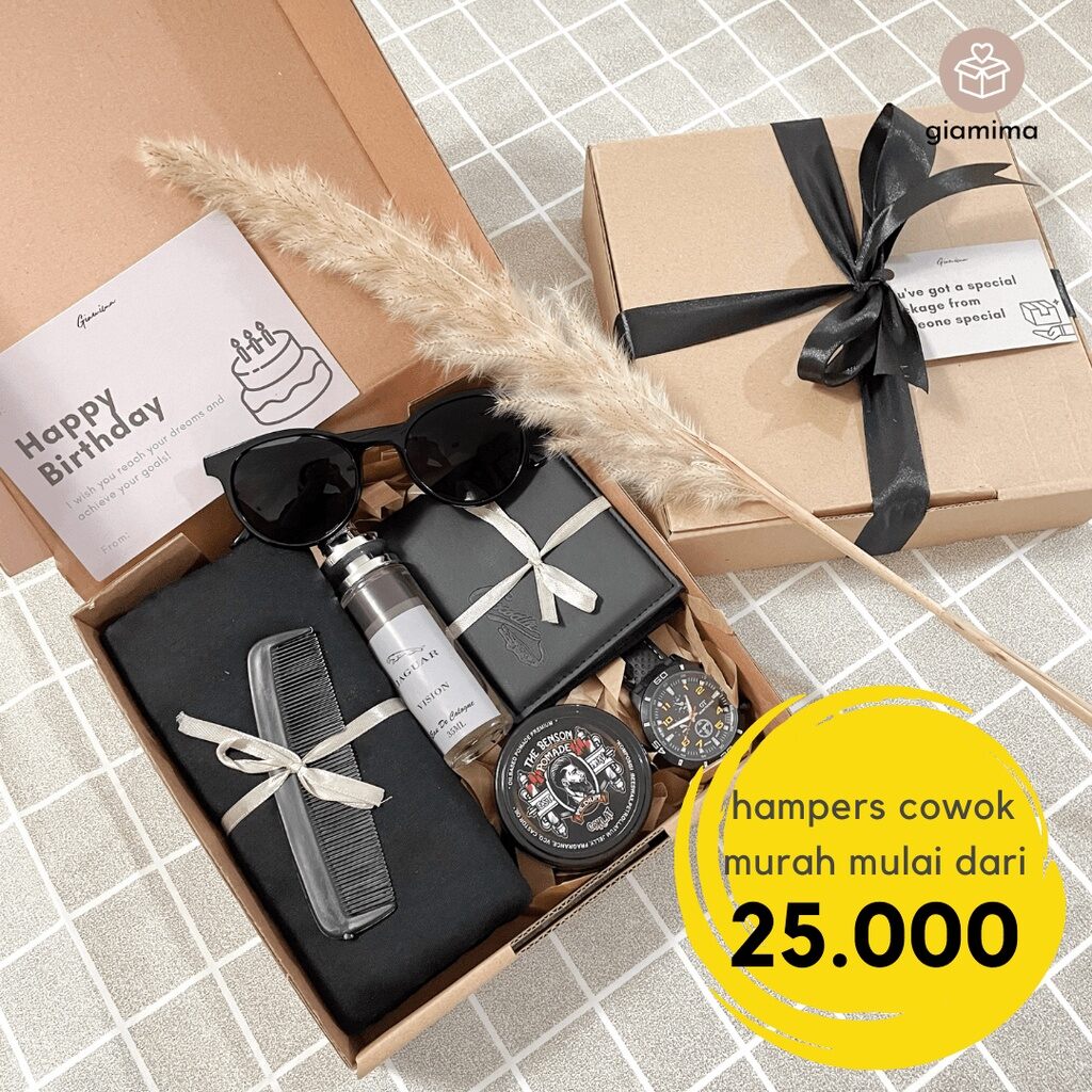 Hampers Giftbox / Kado Cowok / Giftbox Cowok / Kado Ulangtahun