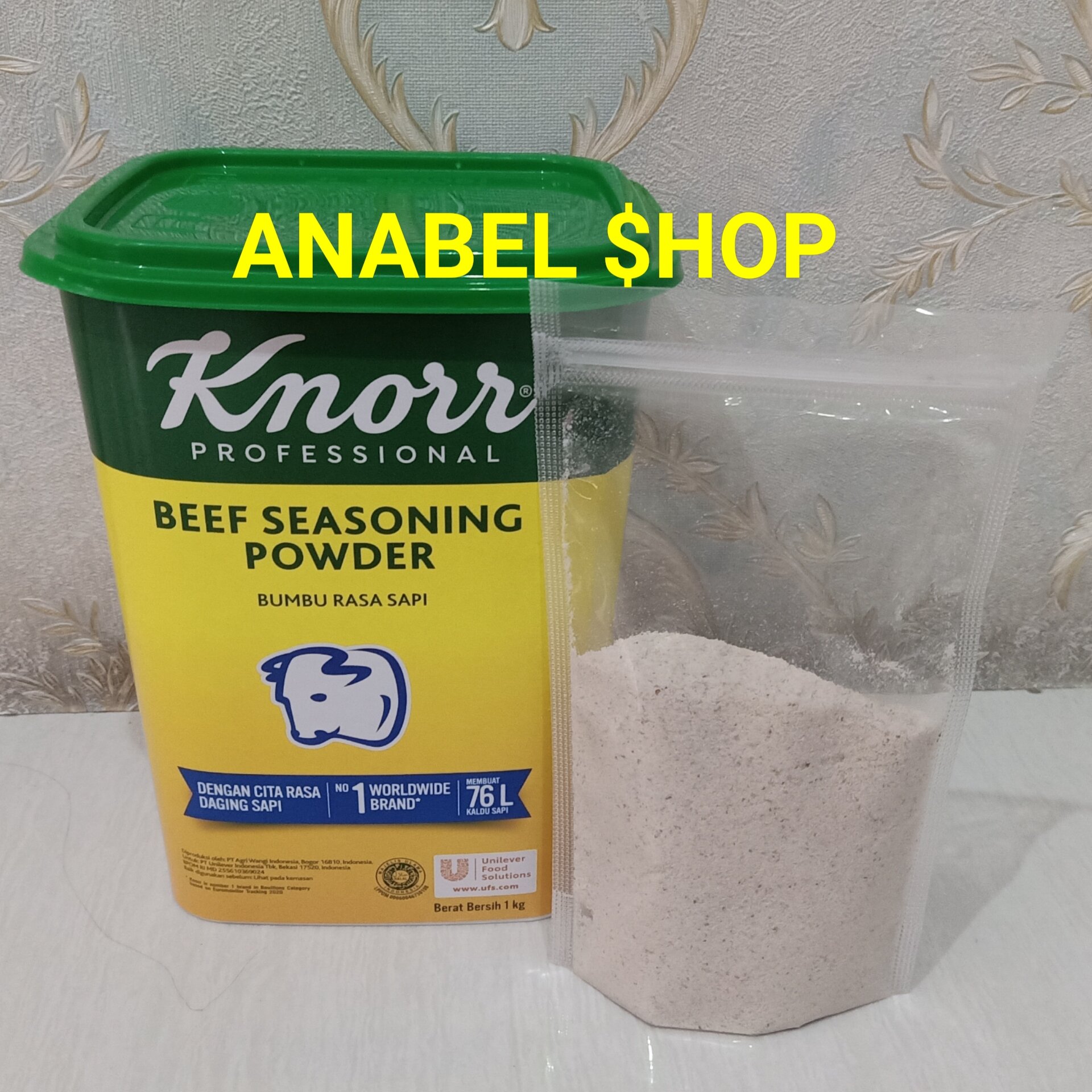 Knorr Beef Seasoning Powder 100 gr Repacking Knoor Bumbu Kaldu Rasa