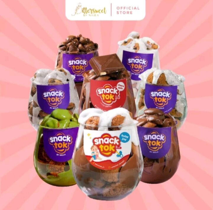 Bittersweet BY Najla - Snacktok Full Cookies Satuan ( Matcha, Chocomilky, Nutella, Tiramisu, Babyjoy )…