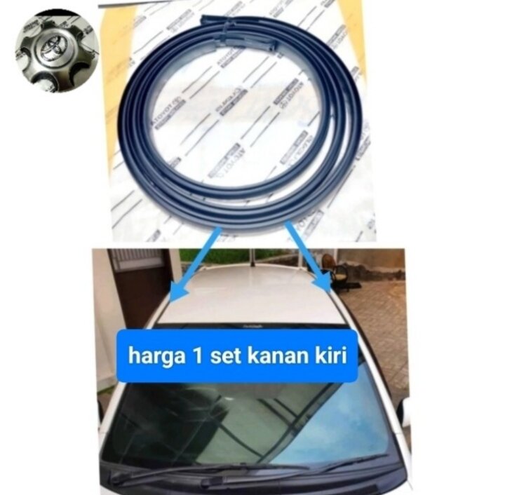 karet roof karet kabin atap yaris bakpao 2006-2013 harga 1 set Harga 130,000 rupiah*Gratis Ongkir