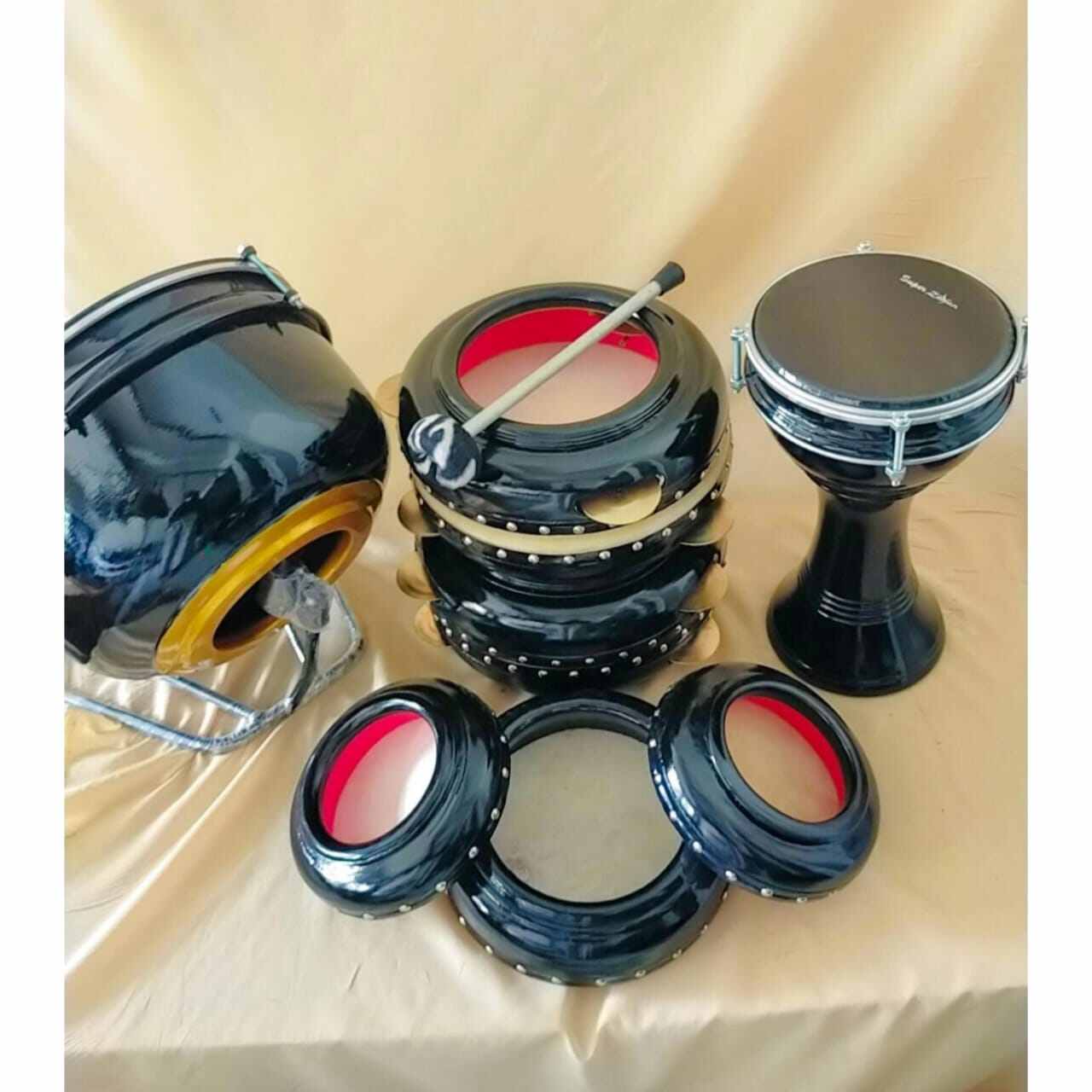 Hadroh Fullset Standar 2 Kualitas Super FREE TAS