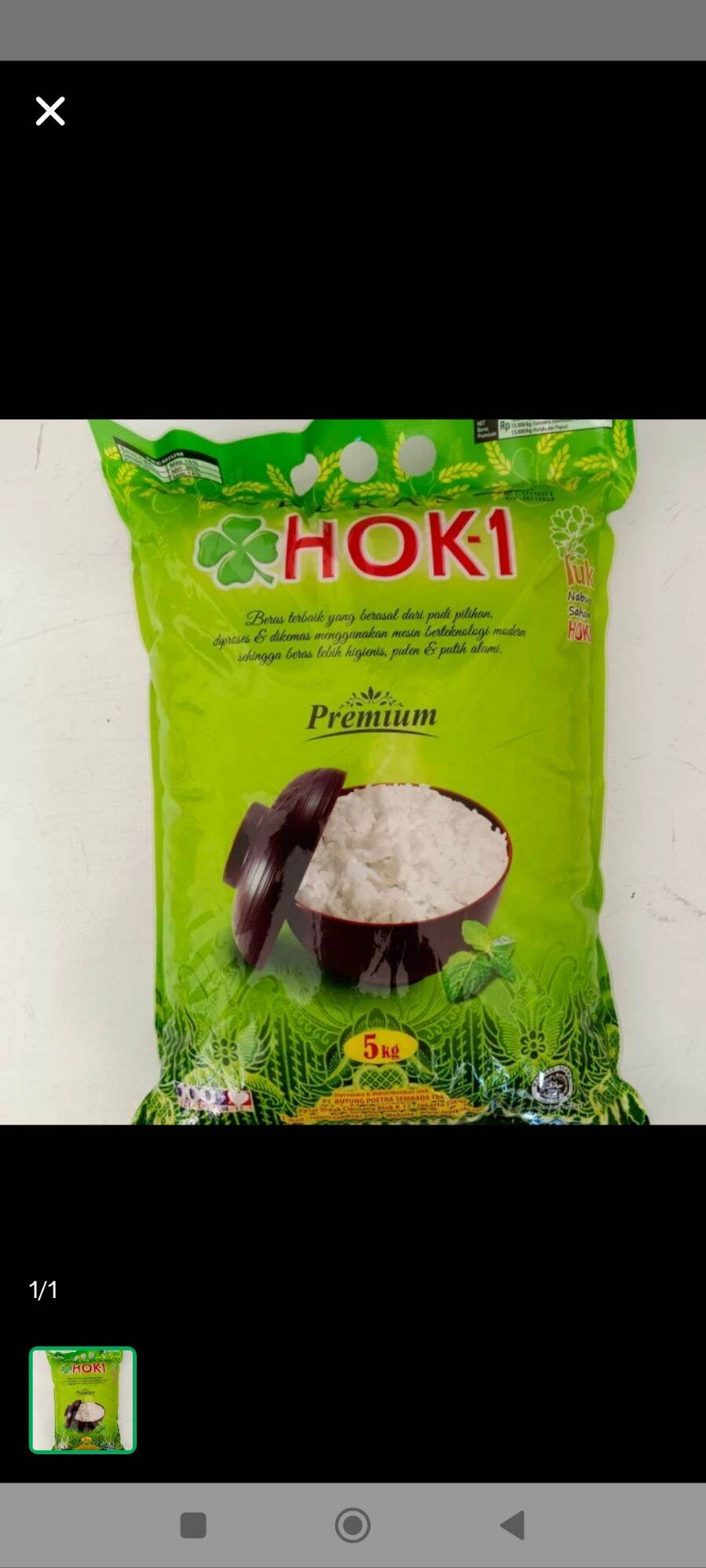 Beras Hoki 5 Kg | Lazada Indonesia