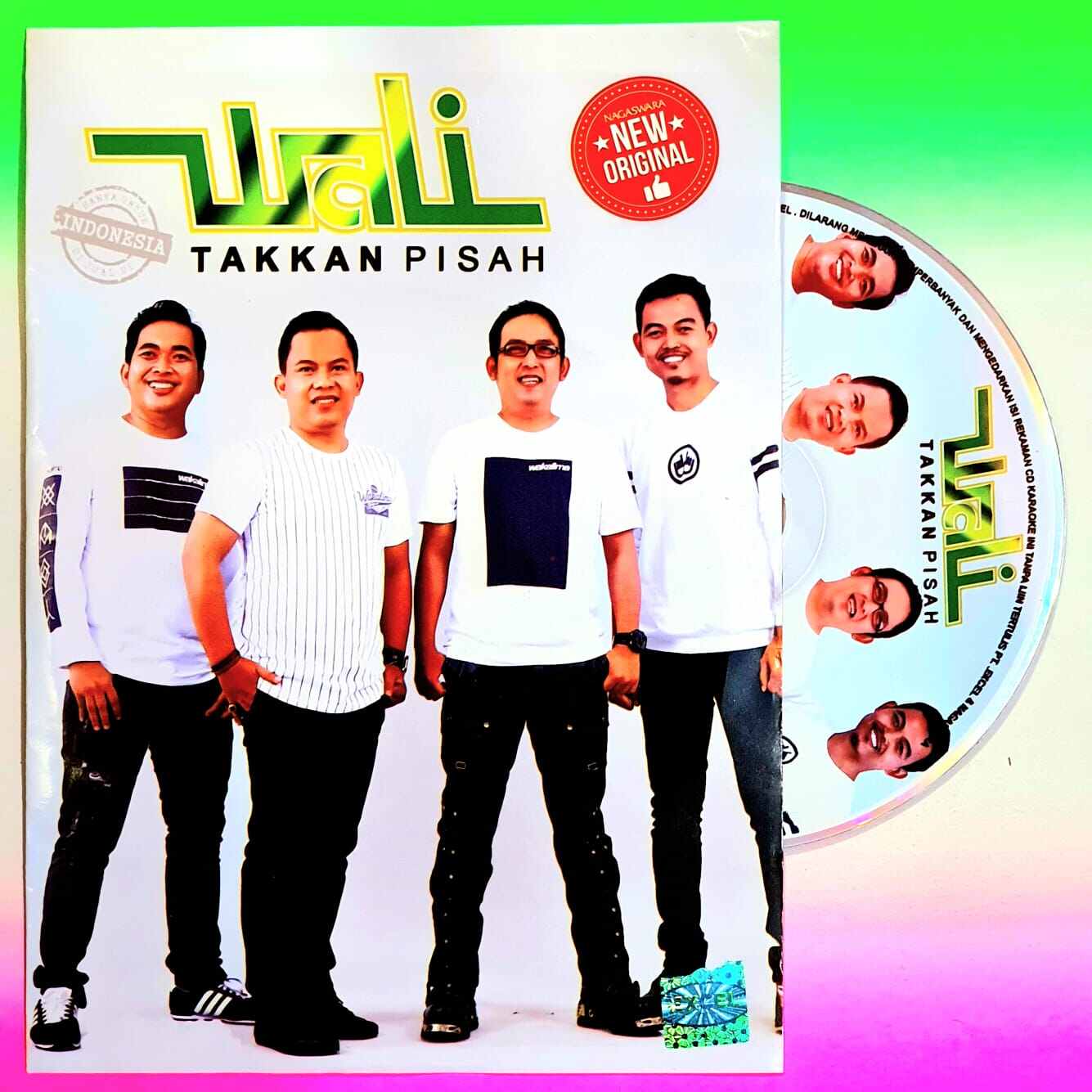 KASET VCD VIDEO LAGU KARAOKE BAND WALI VOCAL ON OF AKTIF - KASET ...