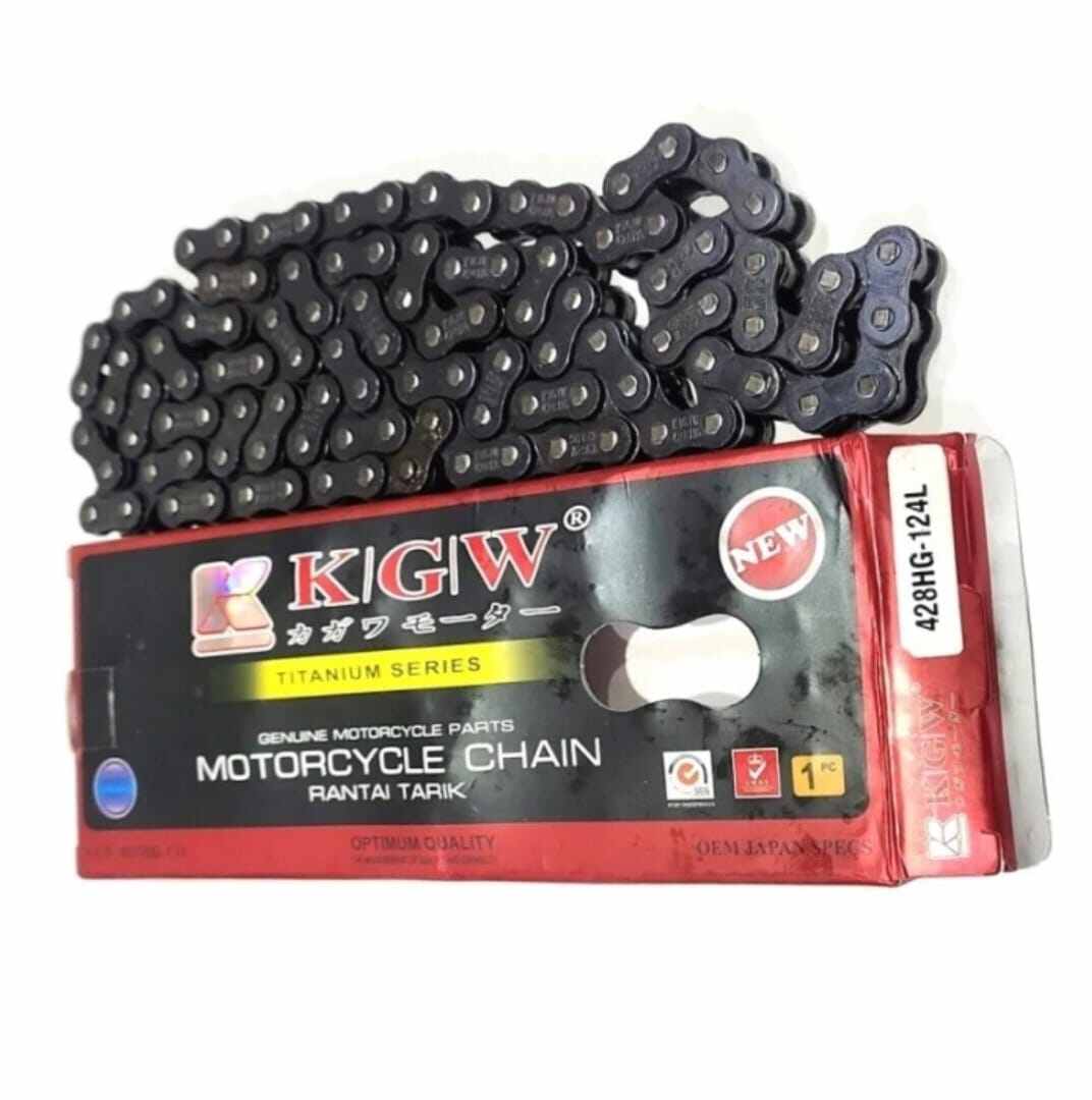 RANTAI GEAR RODA TVS APACHE RTR 160 (428HG - 124L) HIGH QUALITY ...