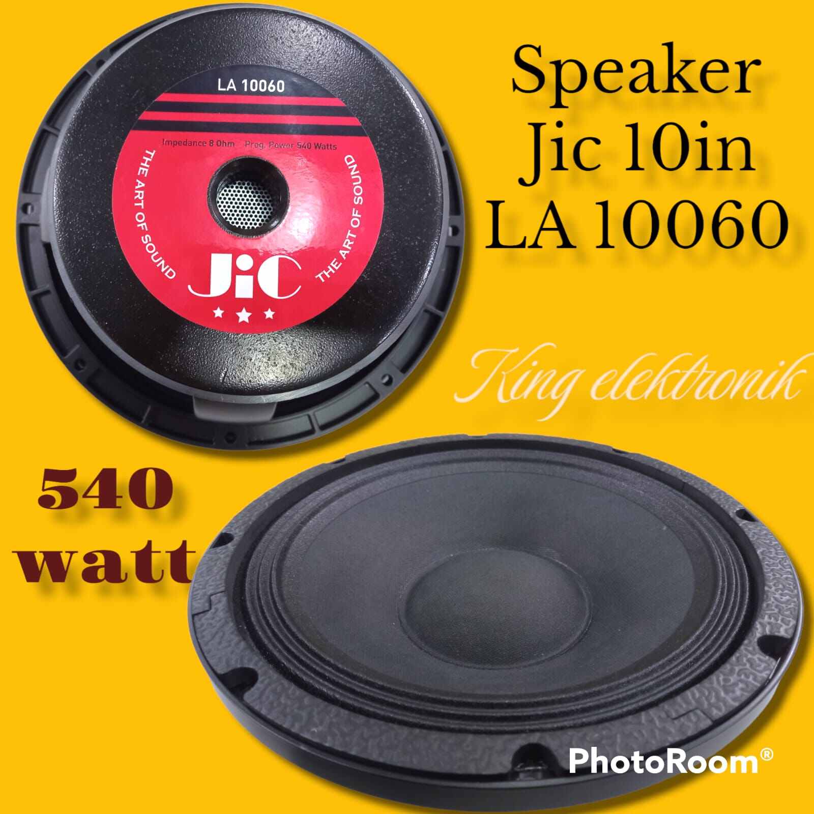 harga speaker jic 10 inch subwoofer