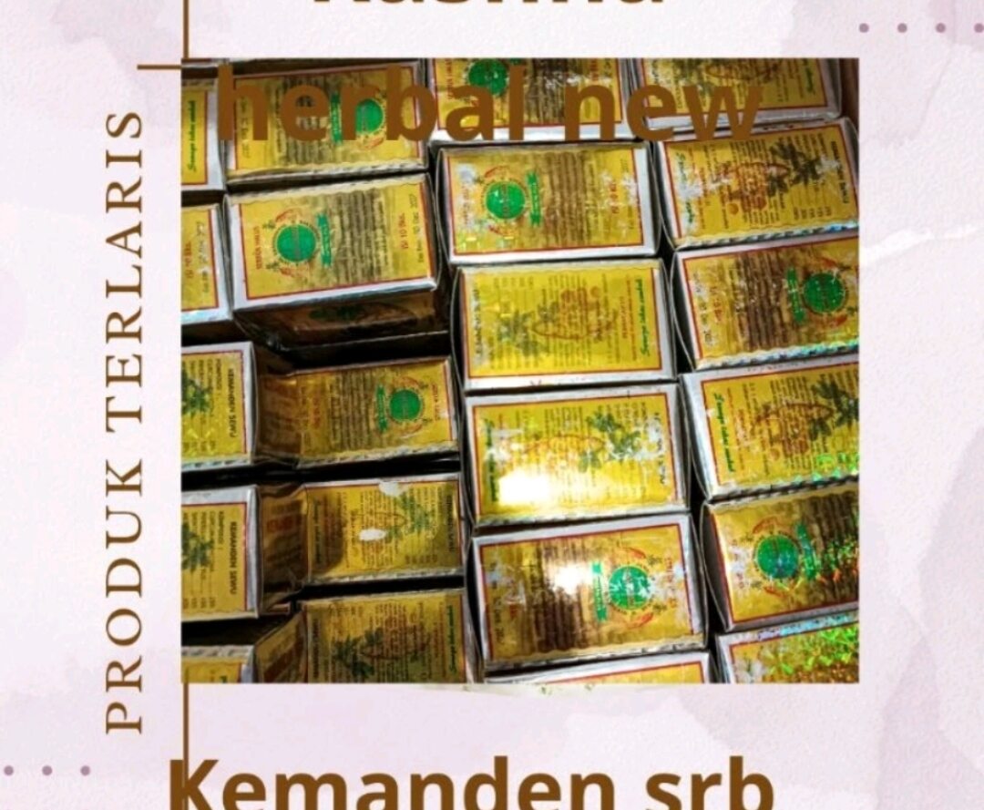 Herbal Serbuk KM-(KEMANDEN) 1pak Isi 10 Sachet (Kemasan Terbaru)