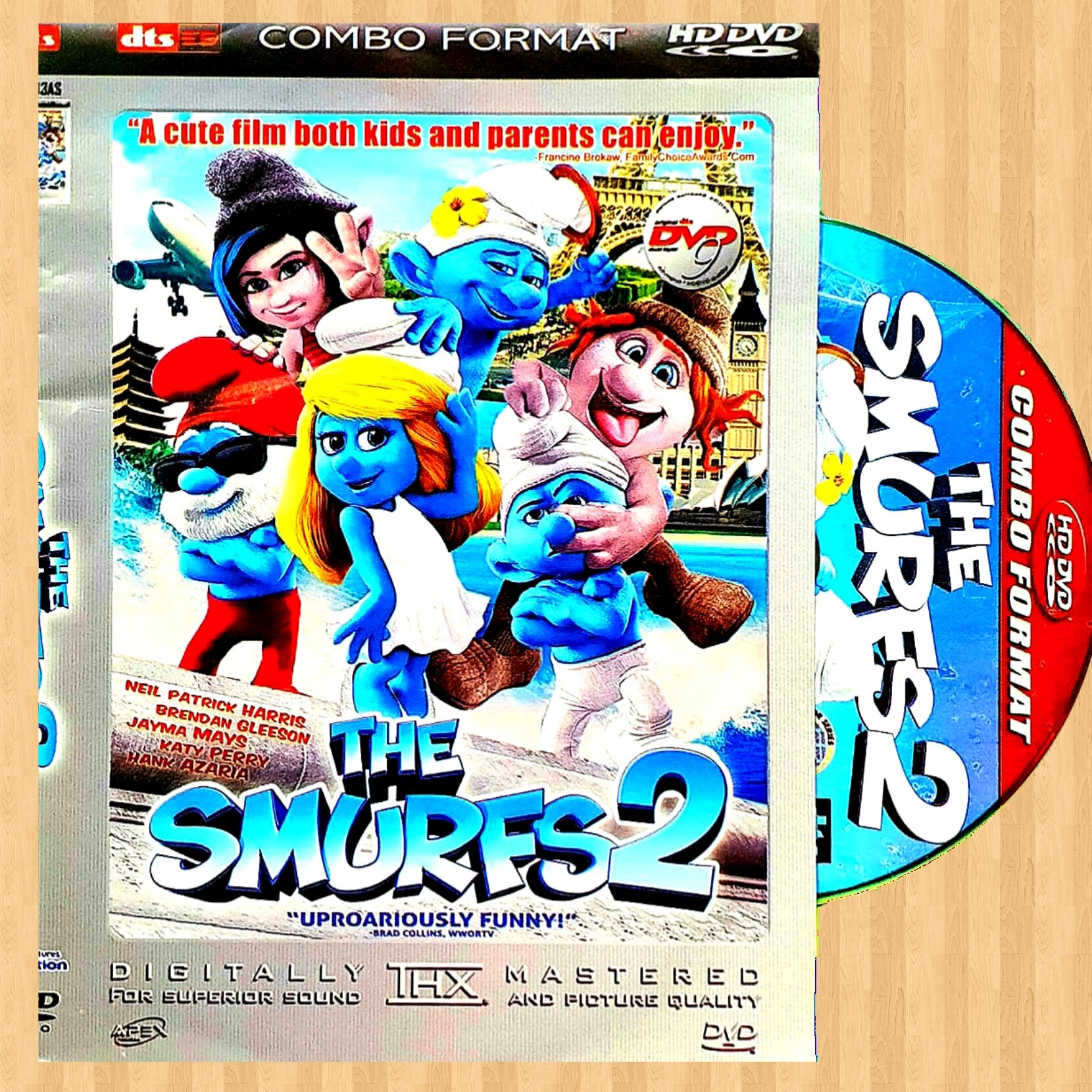 Kaset Dvd Film Kartun The Smurfs 2 Full Movie Sub Indonesia - Kaset Dvd