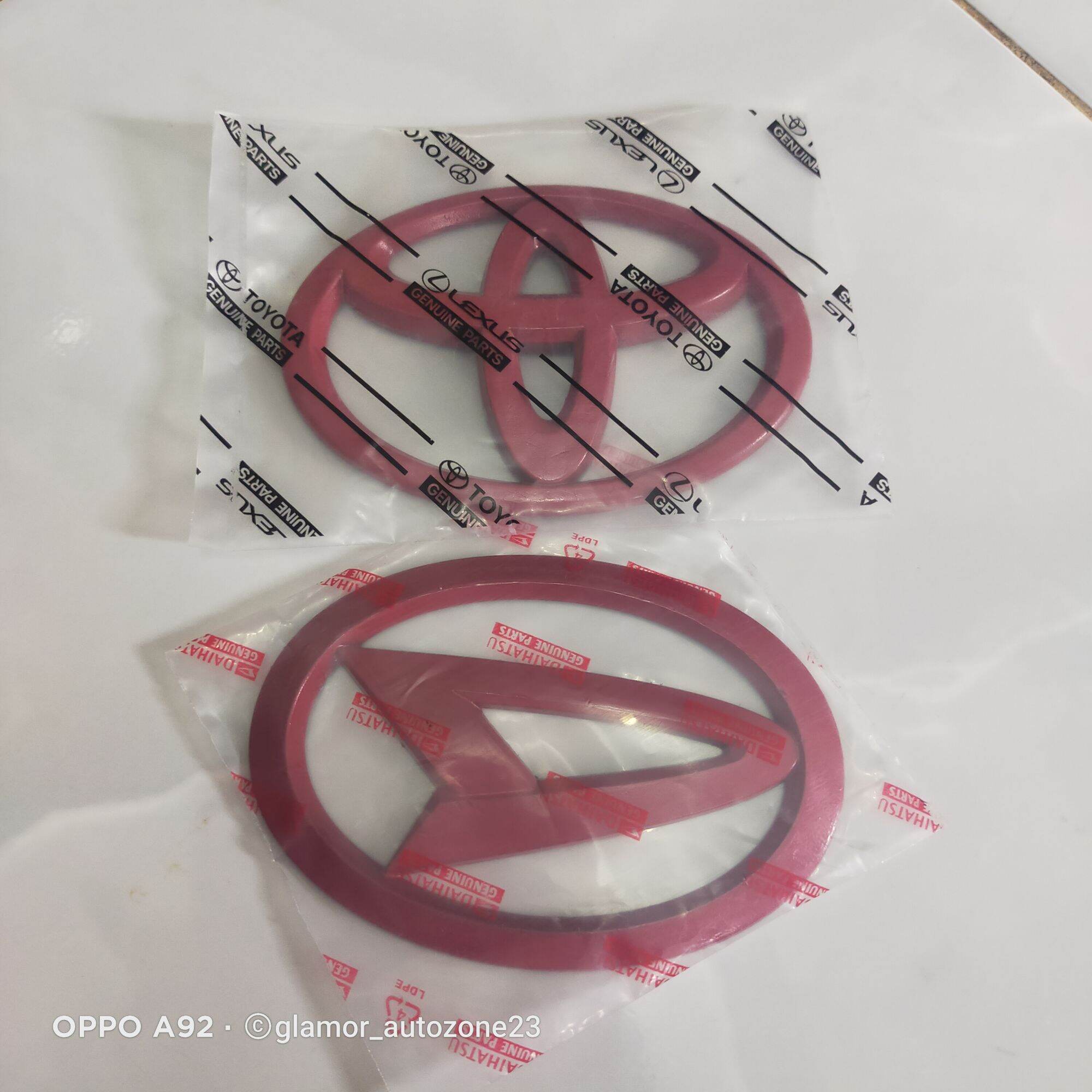 emblem logo ban serap Daihatsu Terios Toyota Rush Harga 45,000 rupiah*Gratis Ongkir
