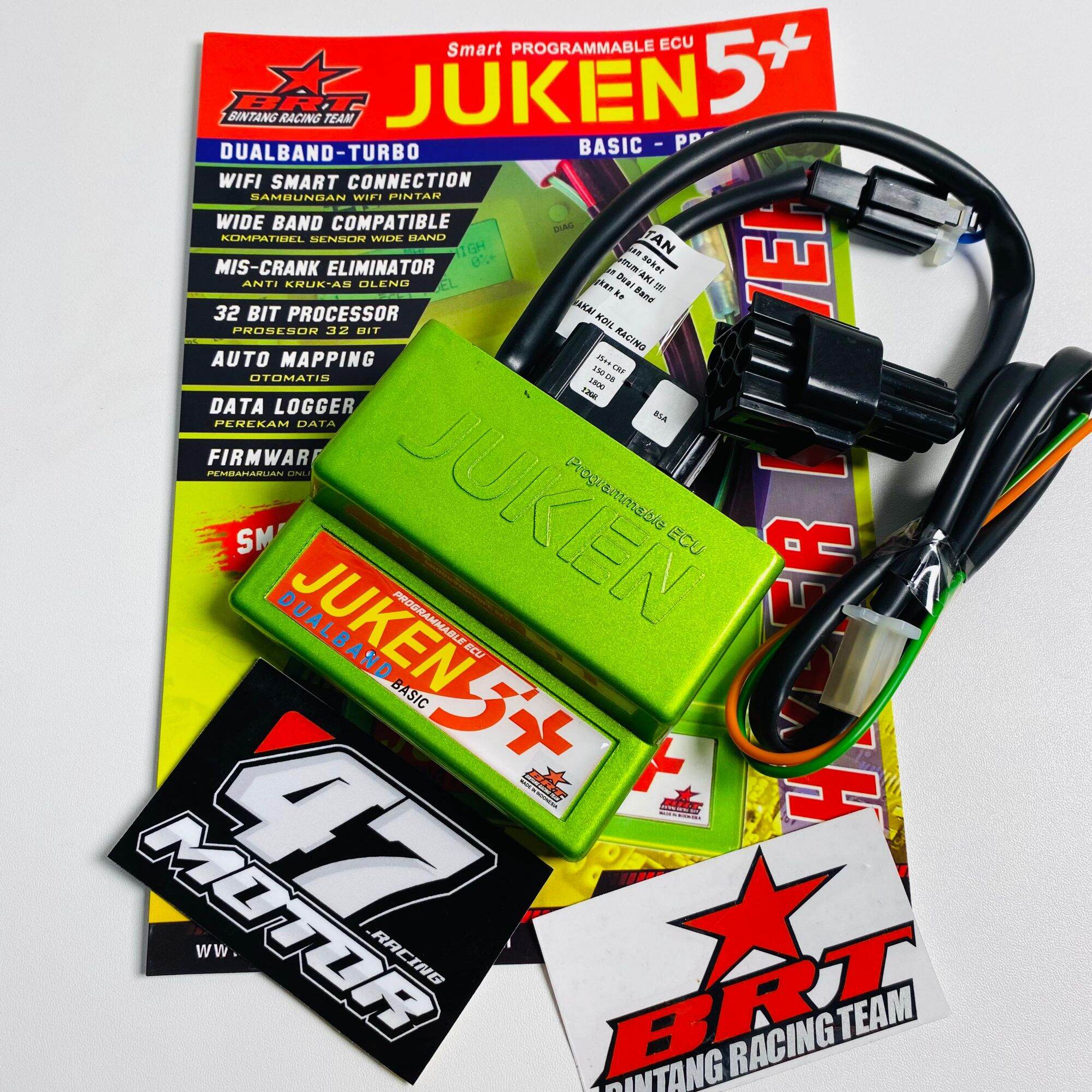 ECU juken 5 +++ + plus BRT dualband CRF 150 Harga 1,310,500 rupiah*Gratis Ongkir
