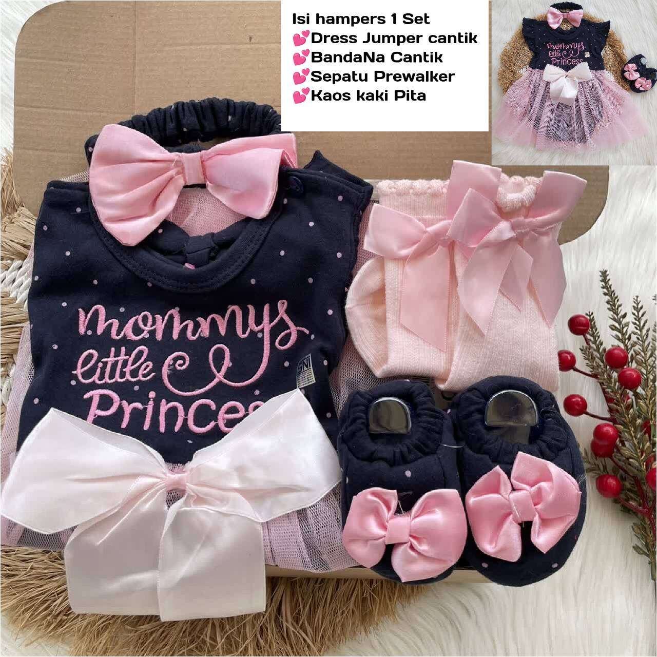 hampers bayi newborn cewek / hadiah set lahiran baby girl/ paket hadiah bayi