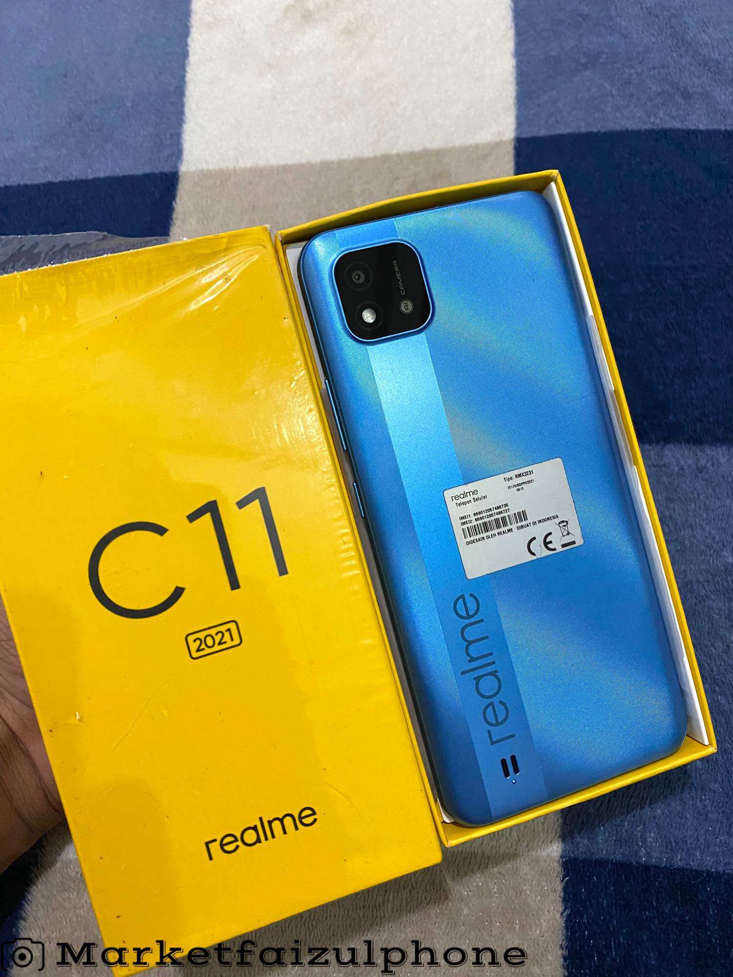 REALME C11 2/32 2021 FULSET ORI 4G LTE HANDPHONE ANDROID SECOND MURAH Giá 470,000 Đồng*Miễn phí vận chuyển