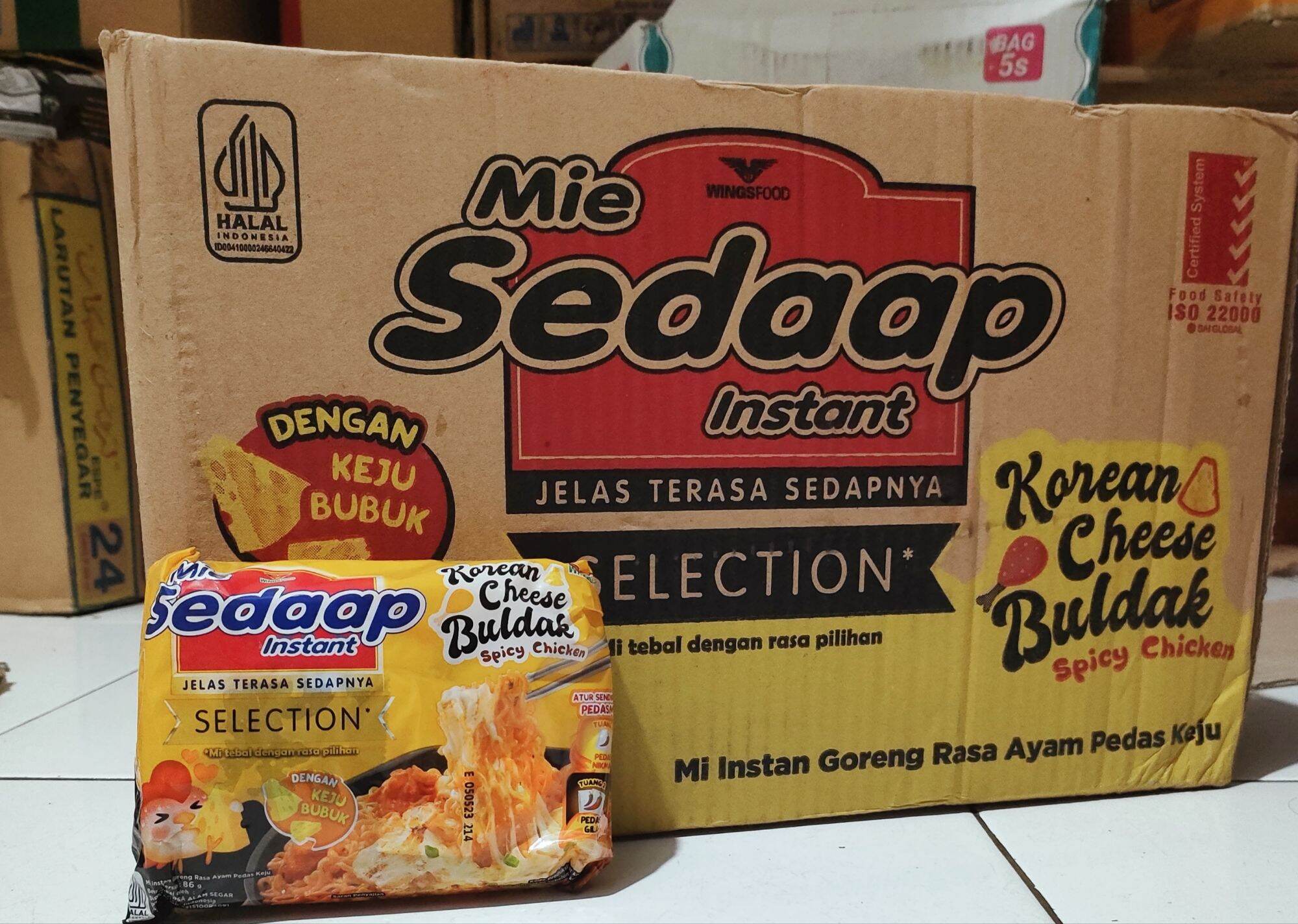 Mie Sedaap Korean Cheese Buldak 1 Dus Isi 40 Pcs Lazada Indonesia