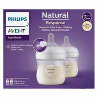 Philips Avent 2 Bottle Natural Response 3.0 125ml | Botol Susu Anak Bayi Anti Kolik 2pcs