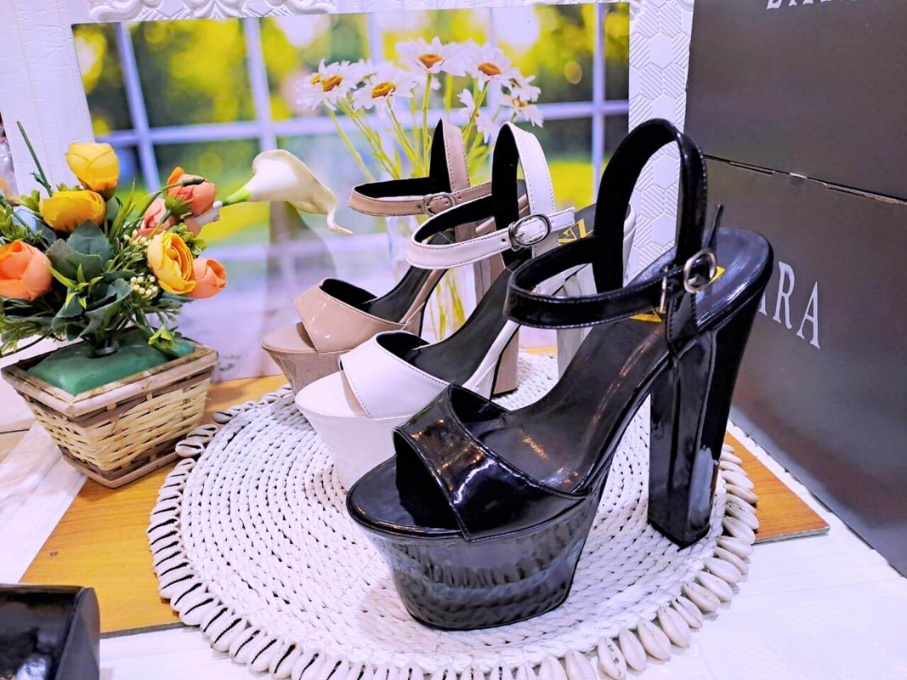 heels zara tali 12cm Lazada Indonesia