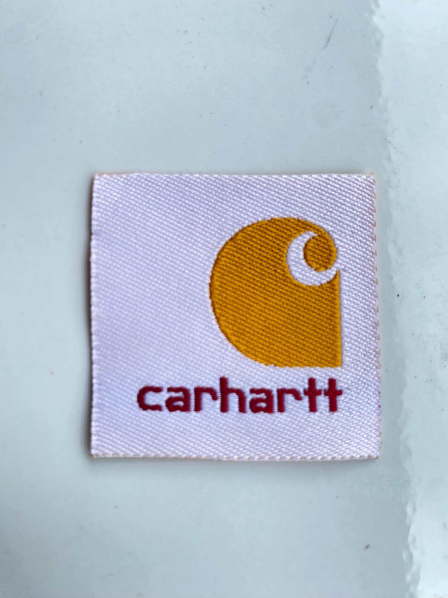 MINIMAL BELI 1 LUSIN HANGTAG LABEL CARHARTT / LABEL BAJU/ LABEL TAS ...