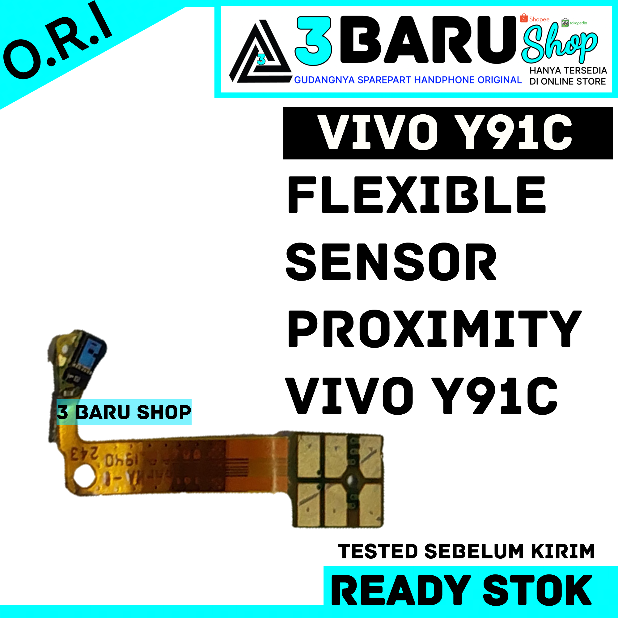 FLEXIBLE SENSOR PROXIMITY VIVO Y91C flexible sensor proximity hp vivo