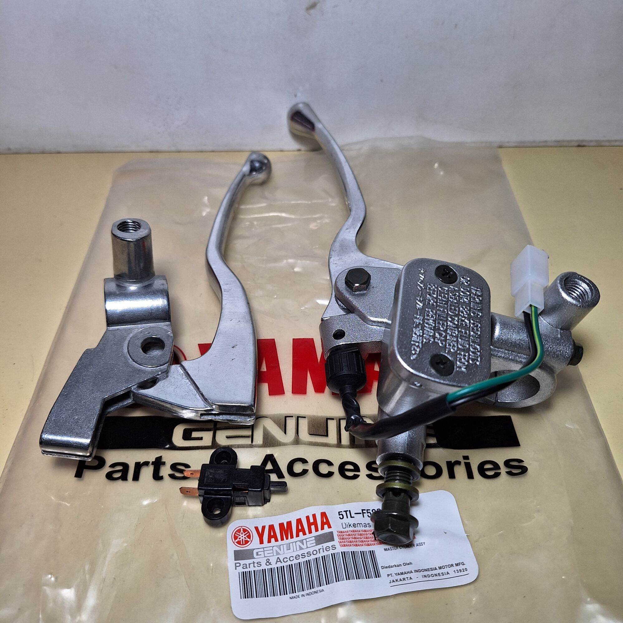 Paketan Rem Komplit Mio Master Rem Assy Handle Kiri Dudukan Handle Switch Rem Yamaha Mio Soul