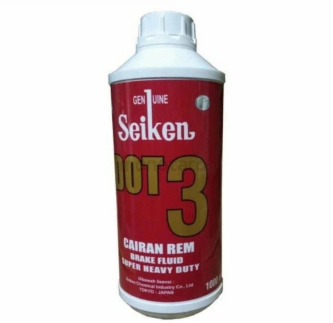 Minyak Rem SEIKEN DOT3 1L CLEAR/Cairan/Brake Fluid Dot 3 1 Liter Bening