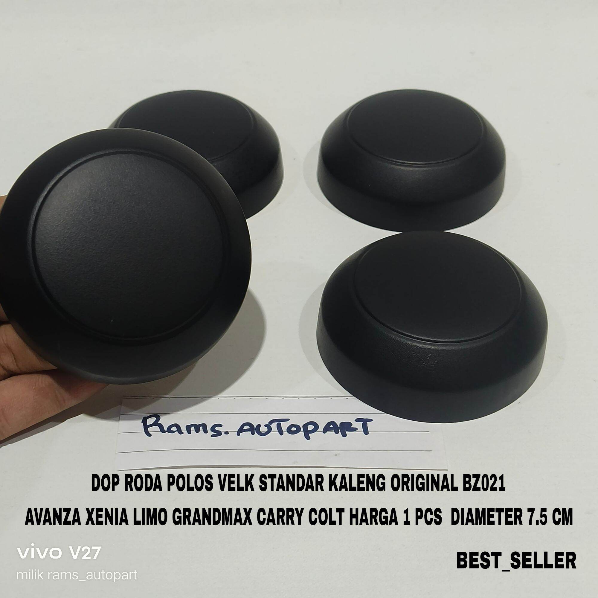 Promo for Standard Wheel Hub Caps, Tin Cans, Avanza Xenia Grandmax Luxio Vios Carry Futura Colt Original Harga 15,000 rupiah*Gratis Ongkir