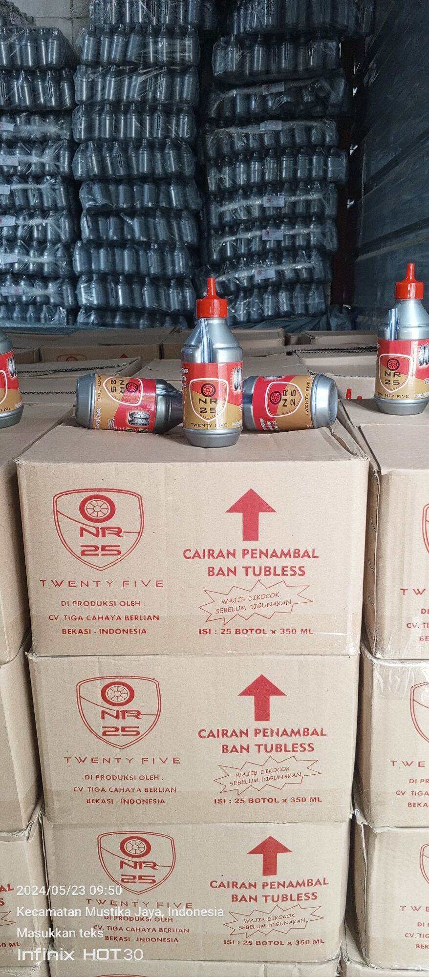 Cairan Ban Tubles NR 25 ( 350 ML ) Harga 8,500 rupiah*Gratis Ongkir