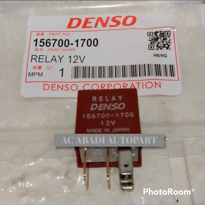 Relay Coklat Denso Kaki 5 12Volt 12V p/n 1567001700 Lazada Indonesia