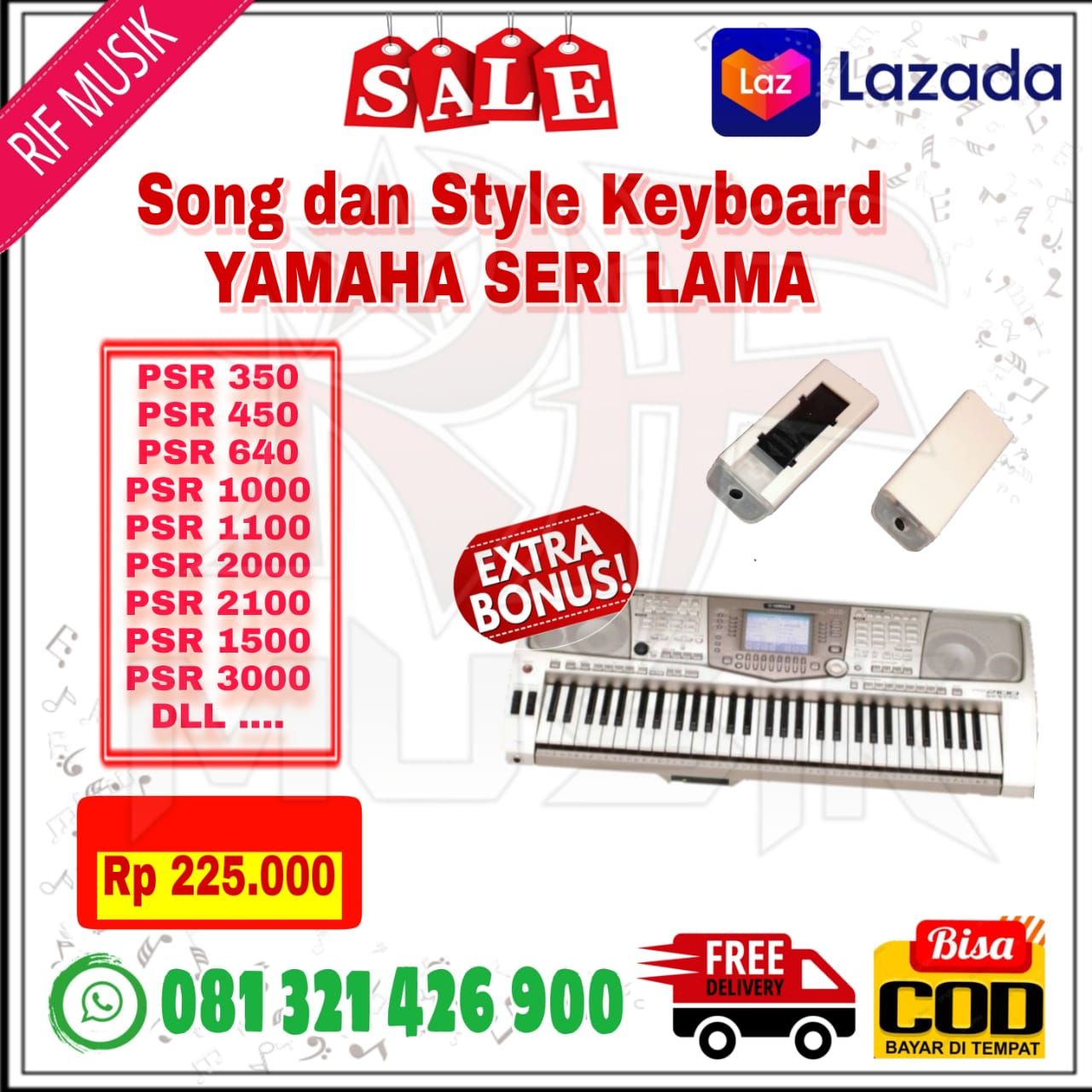 style song yamaha psr 2100