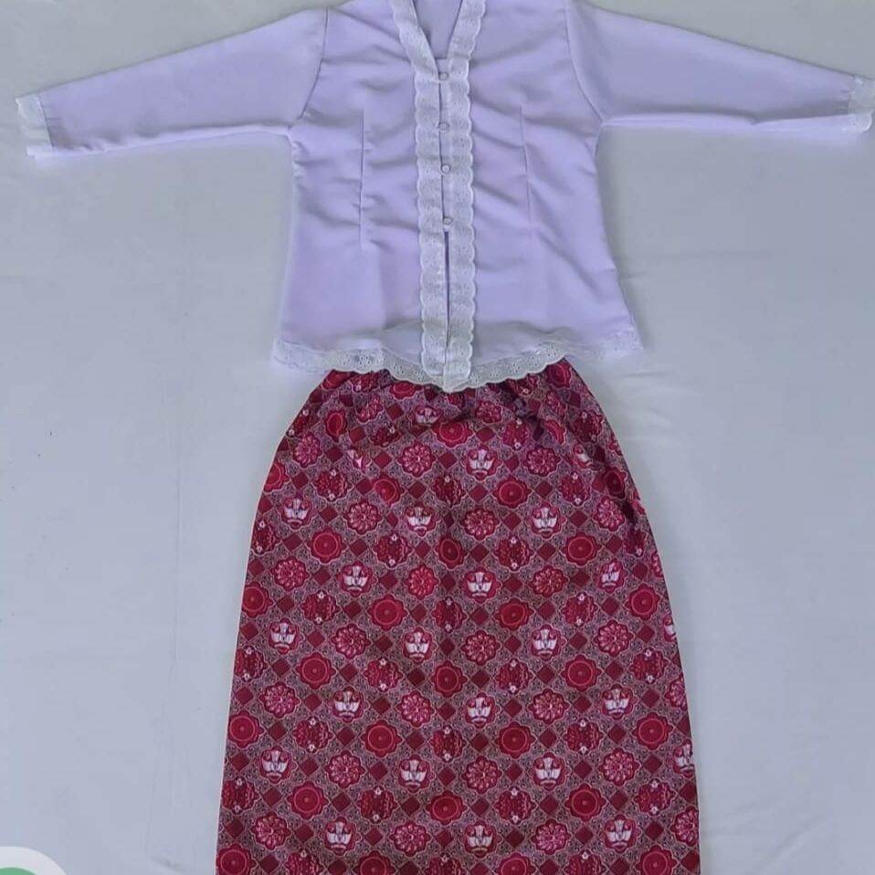 Set of Kebaya for Primary School Girls / Traditional Clothes for Primary School Children