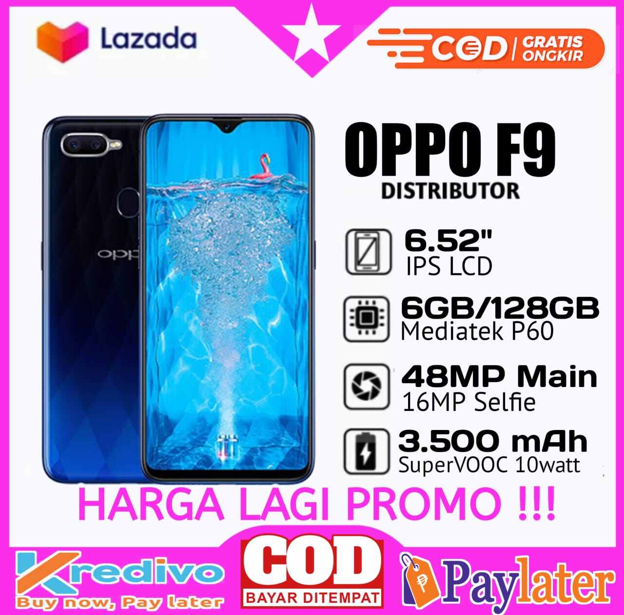 harga hp oppo f9 ram 6gb