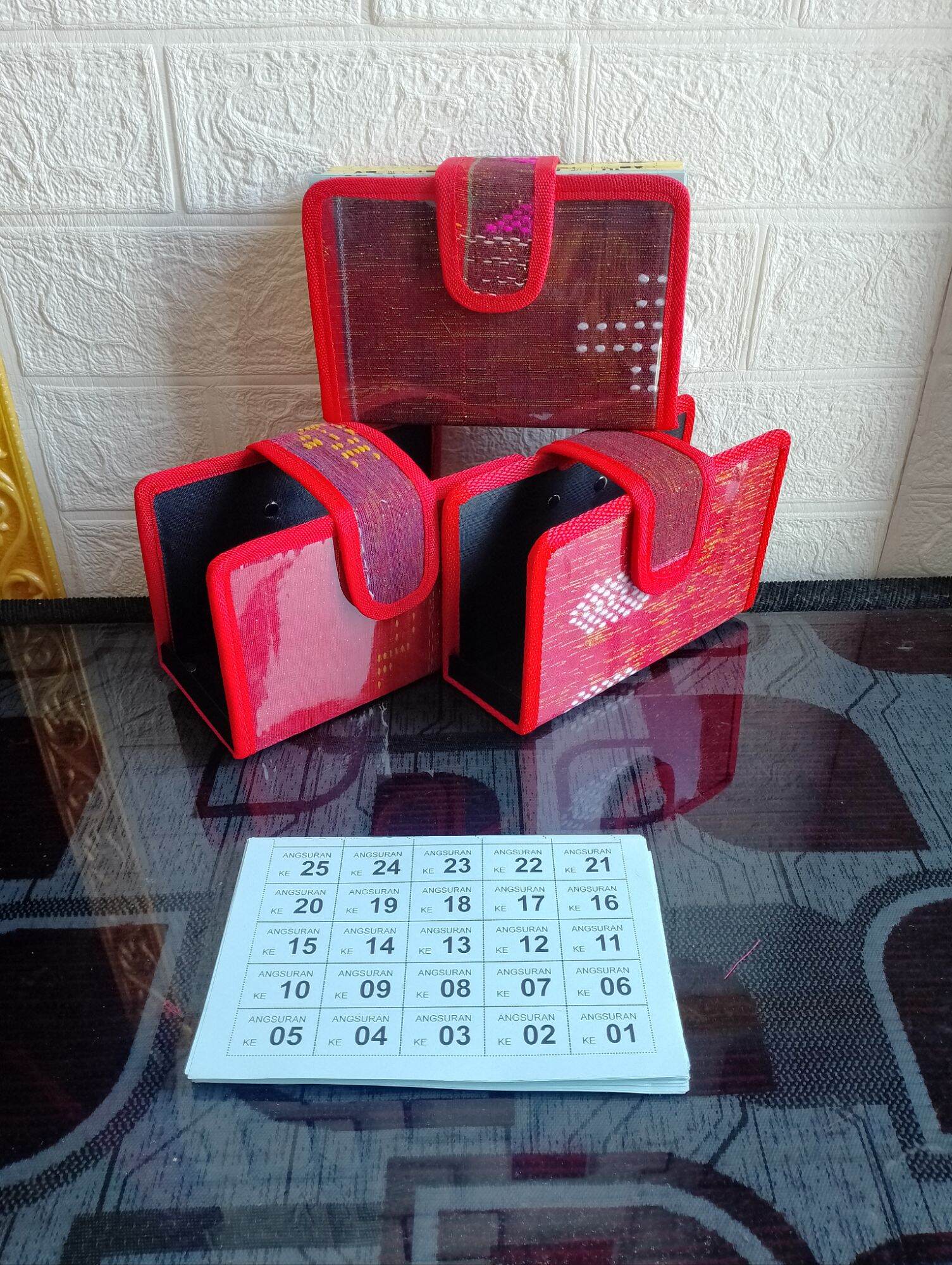Dompet Agenda Promise Kosipa Harian Bahan Kain Ulos TER