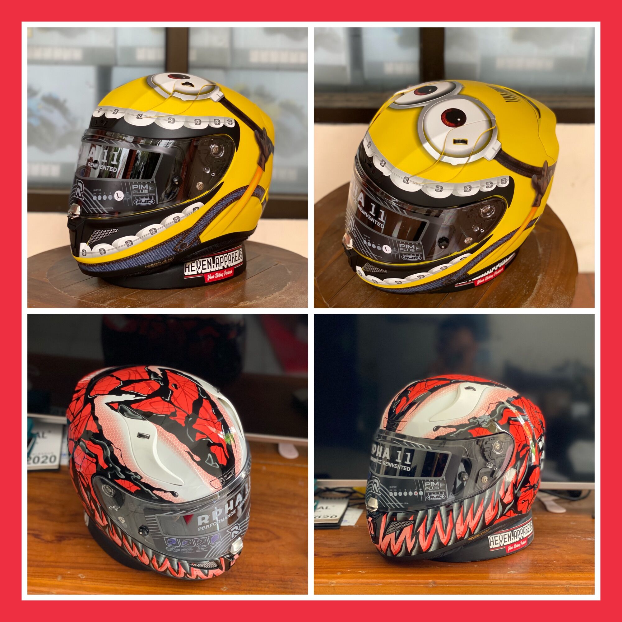 Layz Motor Carnage Helmet Hjc Hjc Rpha 11 Pro Supercopy Lazada