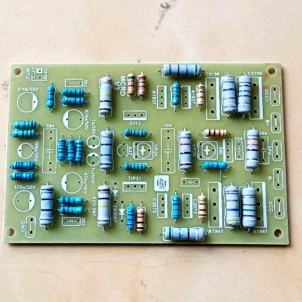 Pcb Driver Power Mcrd V New Fiber Lengkap Komponen Lazada Indonesia