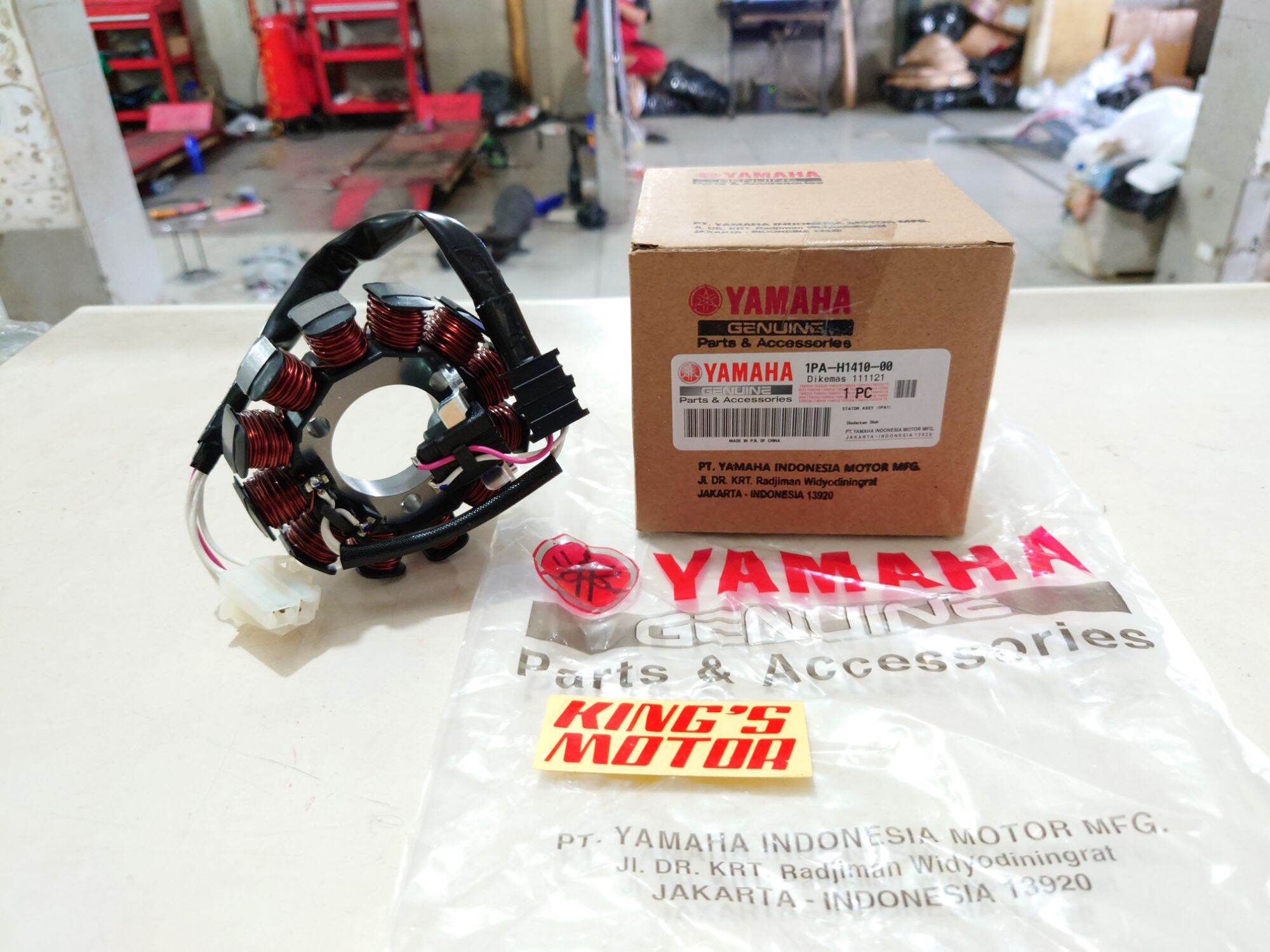 Spull Spool Vixion New Force Jupiter Z Stator Assy Asli Yamaha